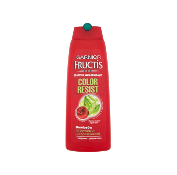 Garnier Fructis Color Resist szampon wzmacniający do włosów farbowanych lub z pasemkami (400 ml)