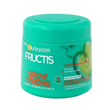 Garnier Fructis Grow Strong maska do włosów osłabionych wzmacniająca (300 ml)