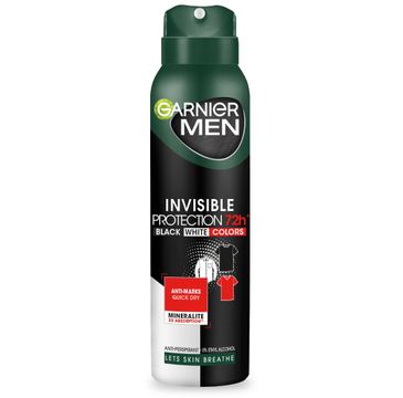 Garnier Men Invisible Protection 72h dezodorant w sprayu (150 ml)