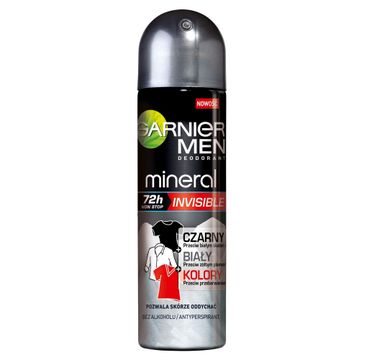 Garnier Mineral Men 72h Neutralizer dezodorant w sprayu dla mężczyzn (150 ml)