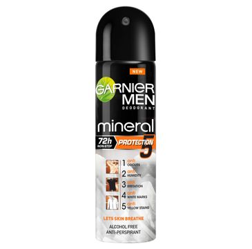 Garnier Mineral Men Protection 5 dezodorant w sprayu męski (150 ml)