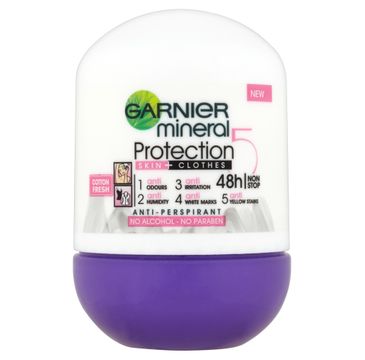 Garnier Mineral Protection 5 dezodorant w kulce odświeżający (50 ml)