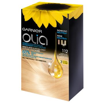 Garnier Olia farba do włosów nr 112 Superjasny Beżowy Blond (160 ml)