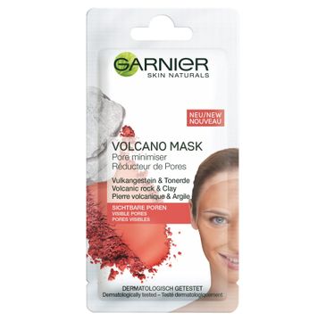 Garnier Skin Active maseczka do cery z niedoskonałościami ze skałą wulkaniczną Volcano oczyszczająca (8 ml)