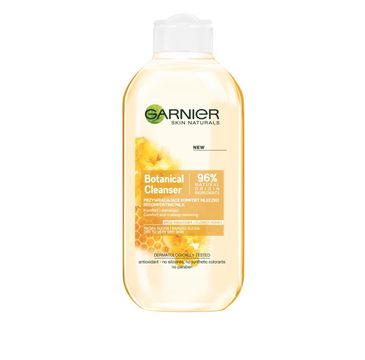 Garnier Skin Naturals Botanical Flower Honey mleczko do cery suchej do demakijażu przywracające komfort (200 ml)