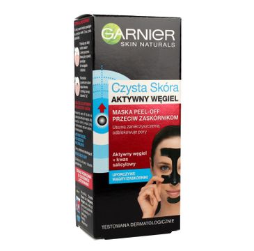 Garnier Skin Naturals Czysta Skóra Aktywny Węgiel Maska peel-off  50ml