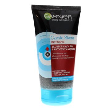 Garnier Skin Naturals Czysta Skóra Aktywny Węgiel żel złuszczający Intensive (150 ml)