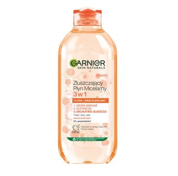 Garnier Skin Naturals złuszczający płyn micelarny 3w1 (400 ml)