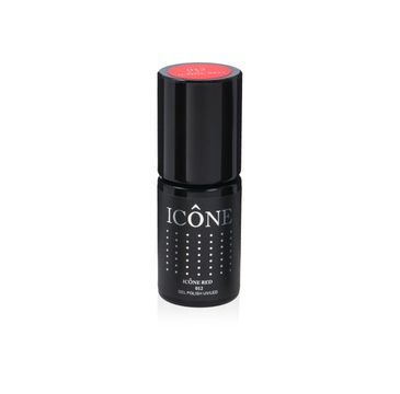 Icone Gel Polish UV/LED lakier hybrydowy 012 Red 6ml