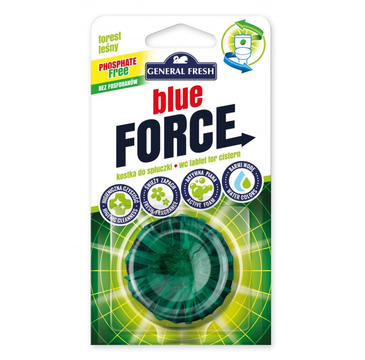 General Fresh Blue Force leśna kostka do spłuczki (40 g)