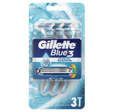 Gillette Blue 3 Cool jednorazowe maszynki do golenia dla mężczyzn (3 szt.)
