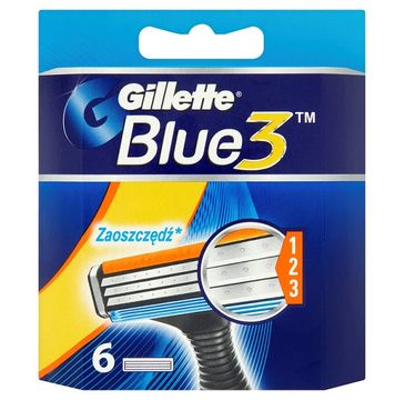 Gillette Blue 3 wymienne ostrza do maszynki do golenia 6szt