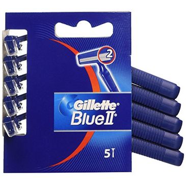 Gillette Blue II jednorazowe maszynki do golenia dla mężczyzn 5szt