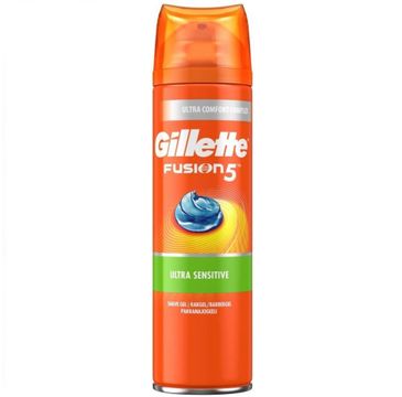 Gillette Fusion 5 Ultra Sensitive żel do golenia (200 ml)