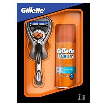 Gillette Fusion Proglide zestaw maszynka do golenia + żel do golenia 75ml