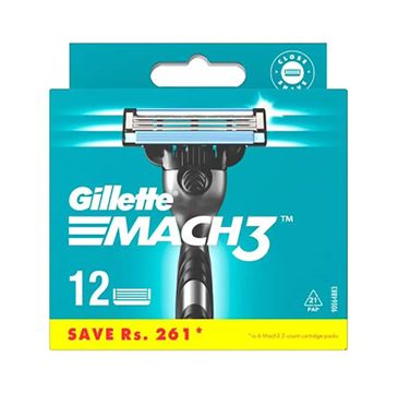 Gillette Mach3 wymienne ostrza do maszynki do golenia (12 szt.)