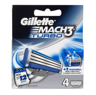Gillette Mach 3 Turbo wymienne ostrza do maszynki do golenia (1 op.)