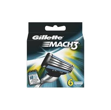 Gillette Mach 3 wymienne ostrza do maszynki do golenia 6szt