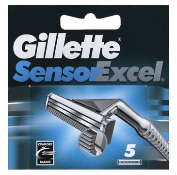 Gillette Sensor Excel wymienne ostrza do maszynki do golenia 5szt