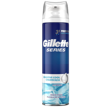Gillette Series Pianka do golenia Sensitive Cool (250 ml)