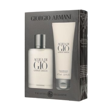 Giorgio Armani Acqua di Gio Pour Homme zestaw prezentowy woda toaletowa spray 50 ml + balsam po goleniu 75 ml