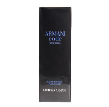 Giorgio Armani Code Colonia pour Homme Woda toaletowa 75 ml