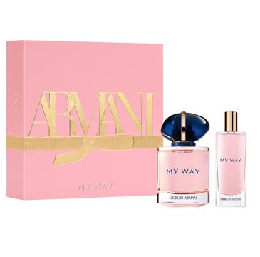 Giorgio Armani My Way zestaw woda perfumowana spray 50ml + woda perfumowana spray 15ml (1 szt.)