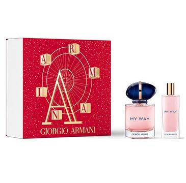 Giorgio Armani My Way zestaw woda perfumowana spray (50 ml) + woda perfumowana spray (15 ml)