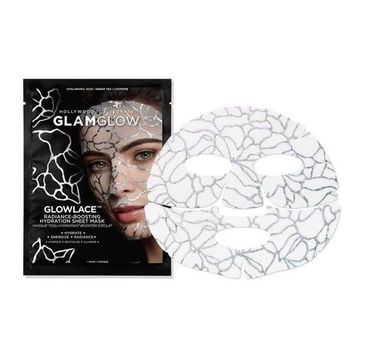GlamGlow Glowlace™ Radiance Boosting Hydration Sheet Mask nawilżająca maska do twarzy w płachcie