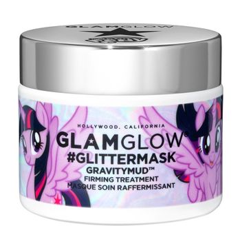 GlamGlow My Little Pony Glittermask Gravitymud Firming Treatment maseczka ujędrniająca Twilight Sparkle 50g