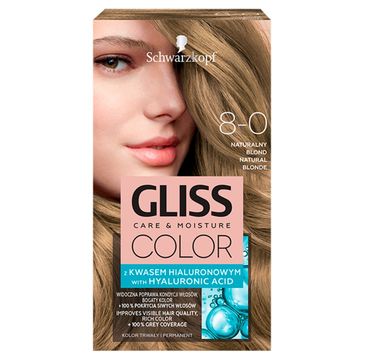 Gliss – Color (krem koloryzujący nr 8-0 Naturalny Blond 1 op.)