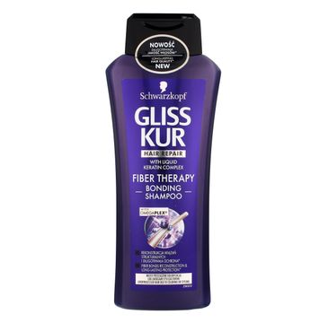 Gliss Kur Fiber Therapy szampon do włosów przeciążonych 400 ml