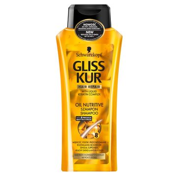 Gliss Kur Oli Nutritive szampon do włosów suchych i zniszczonych 400 ml