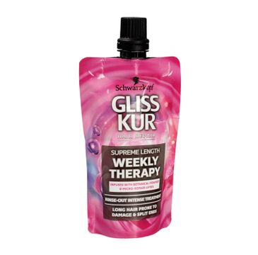 Gliss Kur Supreme Length Odżywka do włosów długich podatnych na zniszczenia mini 50ml