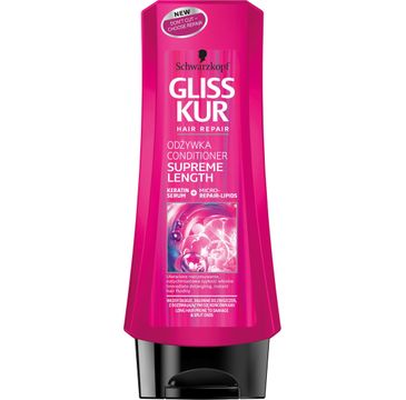 Gliss Kur Supreme Length odżywka do włosów ułatwiająca rozczesywanie 200 ml