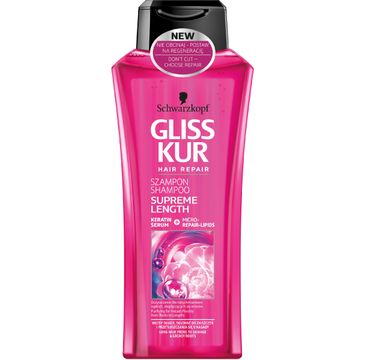 Gliss Kur Supreme Length szampon do włosów oczyszczający 400 ml