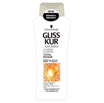 Gliss Kur Total Repair szampon do włosów suchych i zniszczonych 400 ml