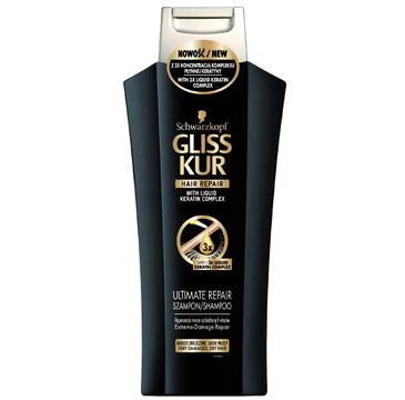 Gliss Kur Ultimate Repair szampon do włosów zniszczonych regenerujący 400 ml