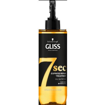 Gliss Oil Nutritive 7 Sec Express Repair Treatment olejowa odżywka do włosów (200 ml)