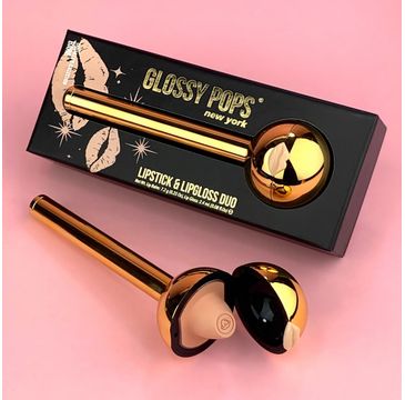 Glossy Pops Urban Lips długotrwała pomadka i błyszczyk do ust Bare