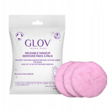 Glov Moon Pads Reusable Makeup Remover płatki do zmywania makijażu (3 szt.)