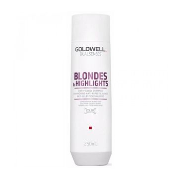 Goldwell Dualsenses Blondes & Highlights Anti-Yellow Shampoo szampon do włosów blond neutralizujący żółty odcień 250ml