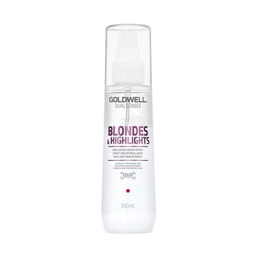 Goldwell Dualsenses Blondes & Highlights Brilliance Serum Spray nabłyszczające serum w sprayu do włosów blond 150ml