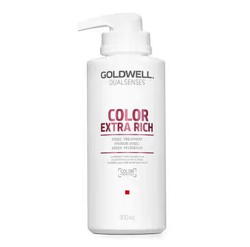 Goldwell Dualsenses Color Extra Rich 60sec Treatment 60-sekundowa kuracja nabłyszczająca do włosów grubych i opornych (500 ml)