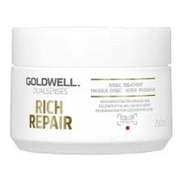 Goldwell Dualsenses Rich Repair 60s Treatment maska do włosów zniszczonych 200ml