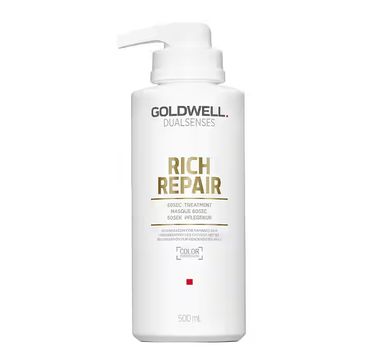 Goldwell Dualsenses Rich Repair 60sec Treatment kuracja do włosów zniszczonych 500ml