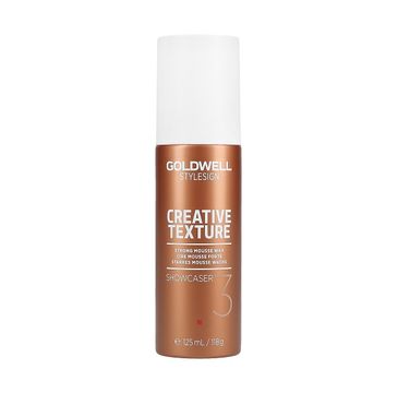 Goldwell Stylesign Creative Texture Strong Mousse Wax wosk w piance do stylizacji włosów 125ml
