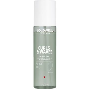 Goldwell Stylesign Curly & Waves Surf Oil olejek z solą do modelowania włosów kręconych i falowanych 200ml