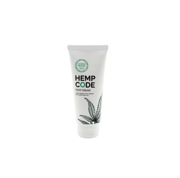 Good Mood krem nawilżający do stóp Hemp Code (75 ml)