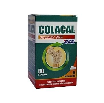 Gorvita Colacal kolagen z wapniem suplement diety 60 kapsułek